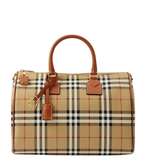 buy burberry bowling bag|burberry check bowling bag.